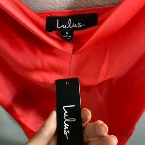 Pink Lulu’s Cowl Neck Dress